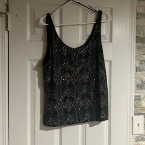 Two piece formal jacket with matching tank top